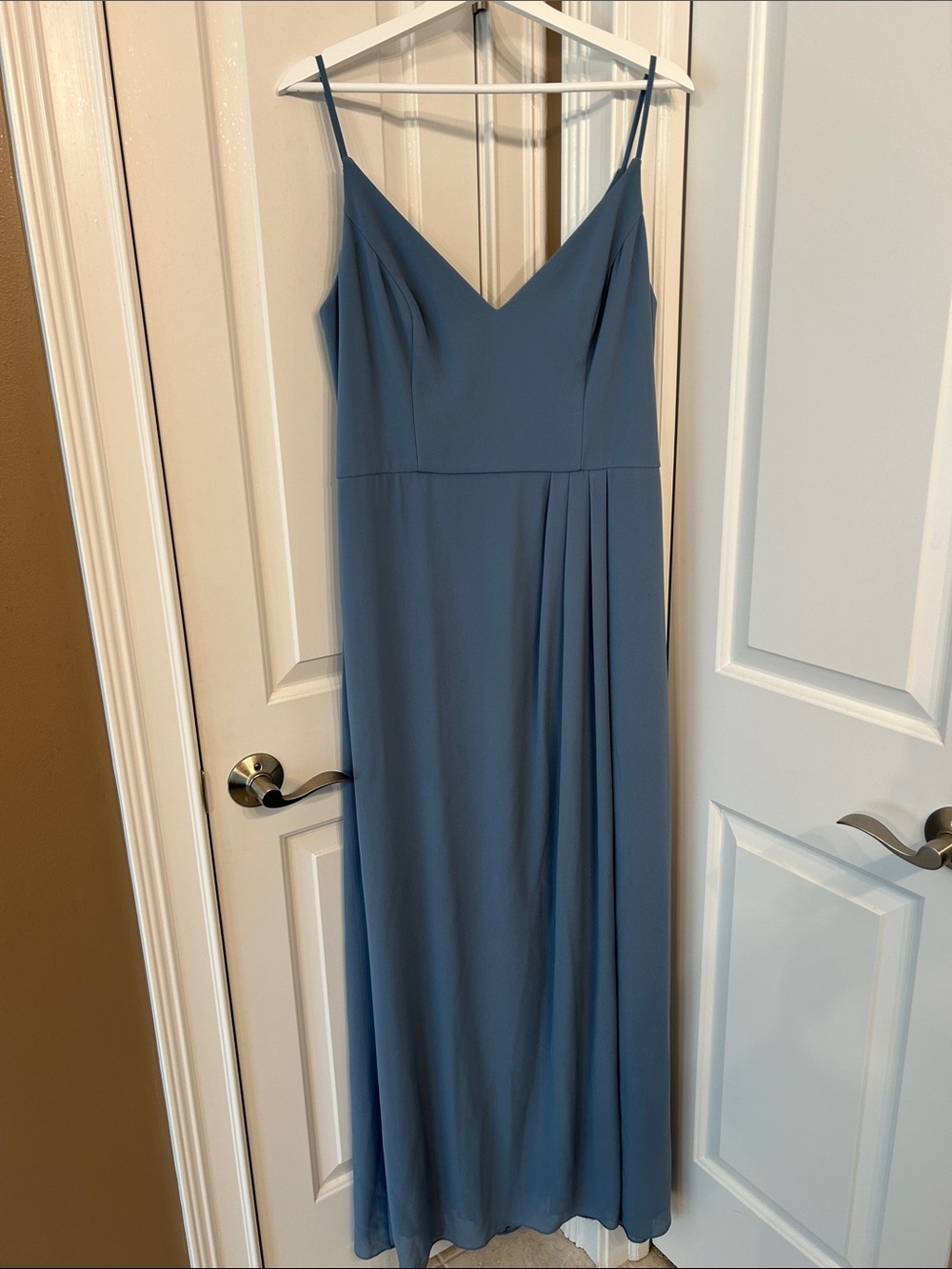 Dusty Blue Bridesmaid Dress